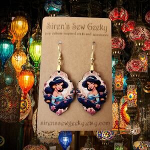 Princess Jasmine Disney Earrings